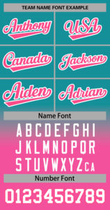 Camisetas de béisbol personalizadas con impresión de transferencia de calor y nombre cosido para equipos - Product Image 5