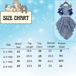 Conjunto Étnico para Niñas Shoryam - Top Boho Estampado Completamente Cosido con Borlas y Pantalones Dhoti - Ropa de Fiesta de Verano para Niñas Pequeñas - Product Image 3