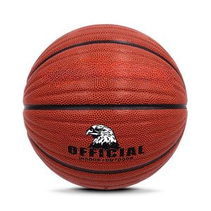 Dual Tone PU Basketball with Ripple <b>Grip</b> Design for Enhanced <b>Control</b> in Daily Practice, Workouts, and School Games - Product Image 2