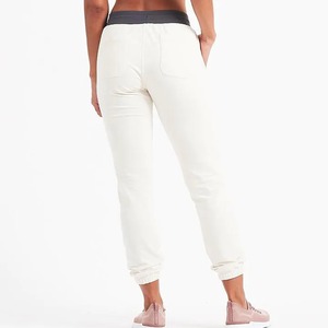 2023 pantalones informales para correr de Color sólido para mujer, ropa de calle holgada de cintura alta con cordón, pantalones largos de cintura elástica de Hip Hop para verano - Product Image 5