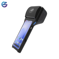 Terminal de point de vente mobile tout-en-un avec imprimante 80 mm, terminal Android POS, terminal EPOS, caisse enregistreuse portable pour la vente au détail et la restauration