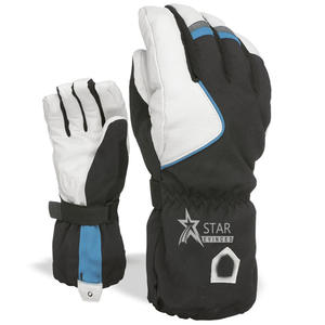 À la mode hiver chaud Softshell Ski gants Polyester cuir gants pour femmes hommes pour snowboard cyclisme activités de plein air - Product Image 6