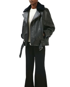 แจ็กเก็ตหนังอุ่นคุณภาพสูงสำหรับผู้หญิงแจ็กเก็ตบอมเบอร์สไตล์เท่สำหรับหมู่บ้าน impex - Product Image 6