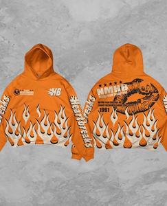 Muestra gratis hip hop Street Sudadera con capucha puff estampado Sudadera con capucha unisex pullover 3D personalizado puff estampado Sudadera con capucha - Product Image 4