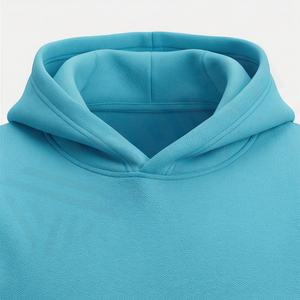 Hoodie surdimensionné élégant pour homme, design vintage délavé avec poche avant, confortable, personnalisable pour l'hiver. - Product Image 4