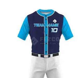 Prix bas Impression par sublimation Uniforme Baseball Nouveauté Uniforme Baseball Personnalisé pour Hommes - Product Image 4