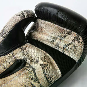 Guantes de Boxeo de Entrenamiento de Cuero PU de Alta Calidad, Diseño Cómodo con Logotipo Personalizado, Venta Directa de Fábrica, Nuevos Guantes de Boxeo MMA - Product Image 2