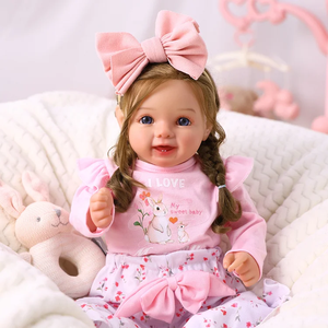 Muñeca Bebé Reborn de Vinilo Realista de 20 Pulgadas, Marca Babeside <span class=keywords><strong>Susan</strong></span>, con Ojos Abiertos, Pintada a Mano, Juguete Educativo para Niñas - Product Image 1