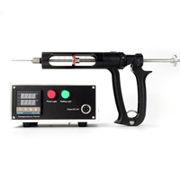 Pistolet de remplissage d'huile électrique semi-automatique avec cartouche chauffante pour liquides épais, machine de remplissage pour petites bouteilles et emballages en papier