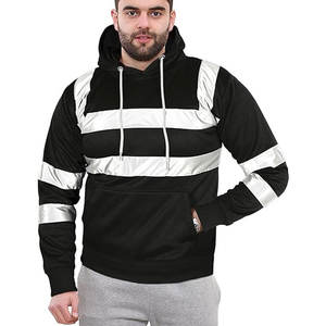 Chaquetas DE SEGURIDAD Oem Design Safety Workwear Chaquetas de seguridad para hombres con cintas reflectantes Chaqueta con cremallera frontal de alta calidad al por mayor - Product Image 1