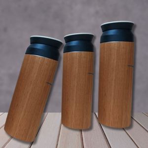 แก้วน้ำสแตนเลสทำจากไม้เป็นมิตรกับสิ่งแวดล้อมขวดจากอินโดนีเซีย - Product Image 1