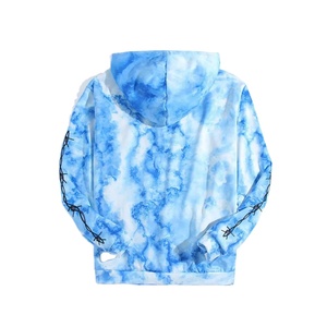 Sudadera con Capucha Unisex Personalizada para Hombre, Estilo Urbano, Oversize, de Forro Polar, con Cordón Ajustable, Tallas Grandes, Estampado 3D, Logotipo Impreso, Teñida, para Invierno - Product Image 5
