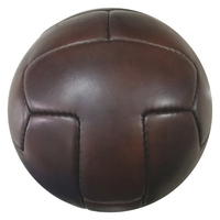 Fútbol de cuero Cuero antiguo 1930 Balón de fútbol en forma de T Balones de estilo retro Balones de fútbol de la vieja escuela Balón de rugby Balones de baloncesto vintage