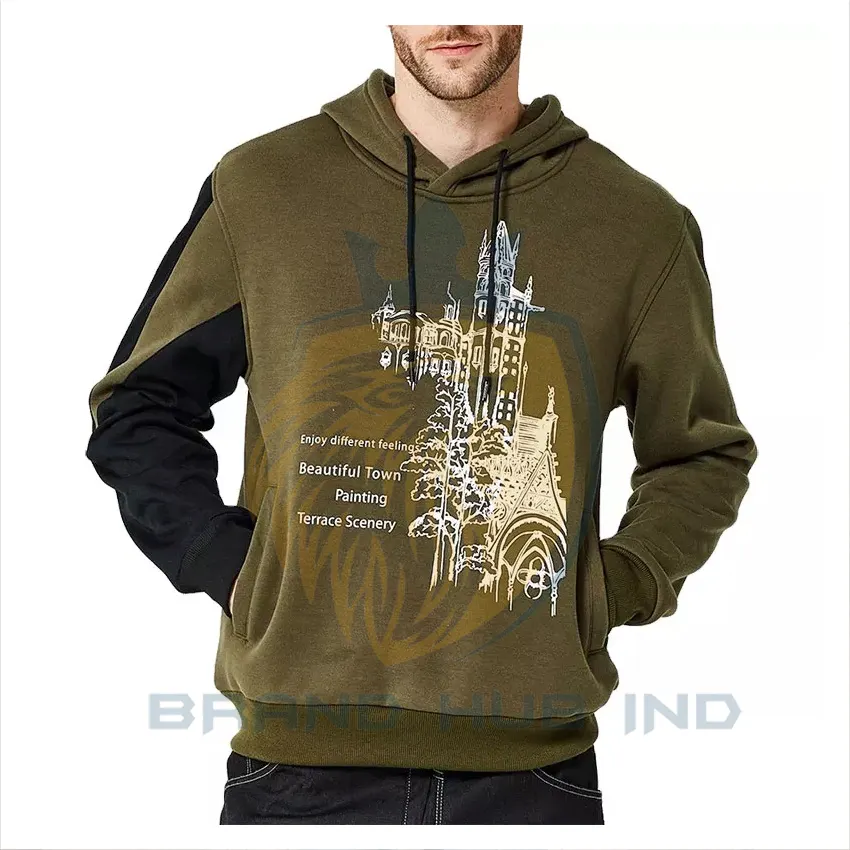 Men Clothing And New Stylish With Fashionable And Professional Men Pullover Hoodies Custom Made By Brand Hub Industries