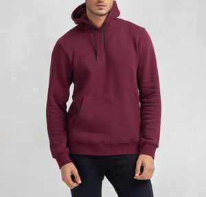 Wholesale 100% Cotton Oversized Heavyweight Fleece Autumn Embroidered Custom Logo Plus Size Pullover <b>Hoodies</b> for <b>Men</b> - Product Image 4