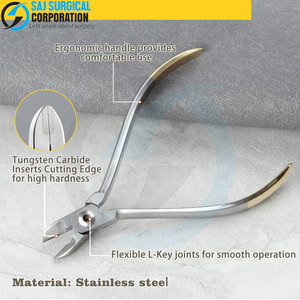 Pinces orthodontiques dentaires réutilisables de haute qualité avec logo personnalisé Source d'alimentation manuelle de vente en ligne - Product Image 2