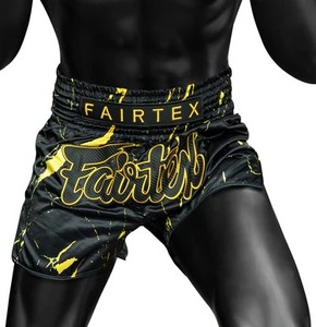 Pantalones Cortos Fairtex para Hombre, Pantalones Cortos de Boxeo MMA, Diseño de Impresión Personalizada, Tela Cómoda de Poliéster y Elastano, Talla Adulto. - Product Image 3