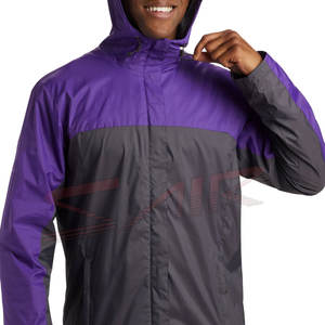 Chaqueta de lluvia para hombre de estilo callejero superventas última chaqueta de tela de invierno de talla adulta de alta calidad fabricante al por mayor - Product Image 5