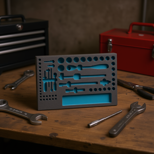 Insert en mousse souple à deux composants Hazet pour boîtes à outils 163-57/56 - Product Image 3