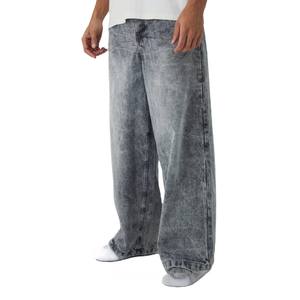 กางเกงยีนส์แนวสตรีทสำหรับผู้ชายไซส์พิเศษสวมใส่สบายและทนทานพร้อมเสื้อระบายอากาศได้ดี - Product Image 1