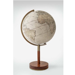 Offre Spéciale personnalisé Tableto décoratif beau Globe avec support en bois dans les bureaux de grande taille école Globe de bureau pour la décoration - Product Image 1