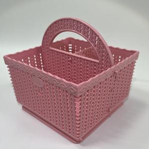 Portez avec un panier à trois sections calme aussi fonctionnel que chic pour manger ou utiliser un bureau de beauté en vrac en gros - Product Image 5