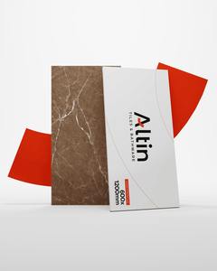 Carreau de porcelaine en céramique de haute qualité 600x1200mm finition de sculpture marron Cadenza Design espagnol carreaux de salle de bain 2x4 pieds - Product Image 1