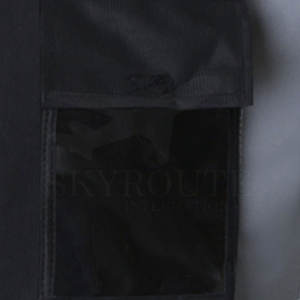 เสื้อกั๊กสะท้อนแสงเสื้อกั๊กทำงานกลางแจ้งแถบสะท้อนแสงสำหรับป้องกันออกแบบโลโก้ได้ตามต้องการ - Product Image 4