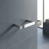 Gessi iSpa Porte-serviettes mural Bar en laiton massif avec design de luxe moderne pour salles de bains contemporaines et inspirées du bien-être