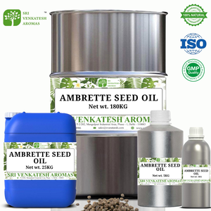 100% huile de graines d'ambrette naturelle pure de qualité supérieure approvisionnement OEM liquide en gros en vrac emballage personnalisé à bas prix pour les soins de santé - Product Image 2