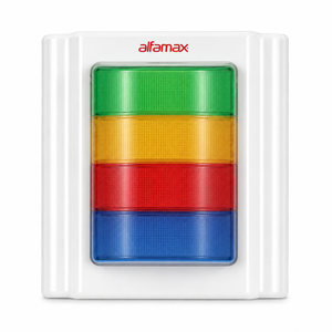 ไฟเตือนทางเดินแบบ LED หลายสี Alfamax AL 0403-4 IP ระบบเรียกพยาบาล แสดงสถานะห้องคลินิก/โรงพยาบาล พร้อมระบบแจ้งเตือนด้วยภาพ อายุการใช้งาน 5 ปีขึ้นไป - Product Image 2