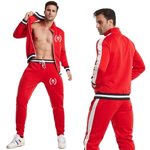 Conjunto Deportivo Unisex de Invierno 100% Algodón, Sudadera de Manga Larga para Gimnasio, Pantalones Cargo Bordados, Ecológico, Talla Grande 6XL - Product Image 4