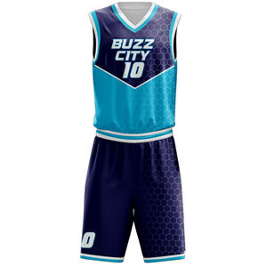 Uniforme de basket-ball respirant de couleur unie personnalisé service OEM impression par transfert de chaleur grande taille séchage rapide unisexe 100% - Product Image 5