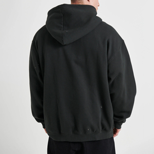 เสื้อฮู้ดแฟชั่นแนวสตรีทฮิปฮอปแบบสวมหัวได้ทั้งชายและหญิงเสื้อมีฮู้ดสีดำสนิทสีดำสนิทดีไซน์ใหม่ขายดี - Product Image 2