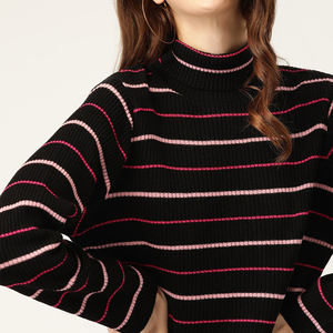 Service OEM en gros – Sweat-shirts doublés polaire 100 % coton écologiques pour femme, col rond, 320g, avec logo frontal imperméable – Collection Hiver - Product Image 3