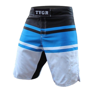 Stylish Sublimated MMA <b>shorts</b>, flexible and <b>lightweight</b>, perfect for BJJ training, and fitness workouts Sublimated MMA <b>shorts</b> - Product Image 6