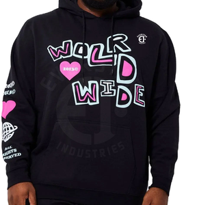 เสื้อฮู้ดมีซิปสำหรับผู้ชายเสื้อฮู้ดออกแบบโลโก้ได้ตามต้องการ - Product Image 1