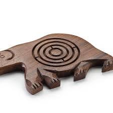 Juego de laberinto de madera ecológico único hecho a mano con logotipo personalizado, producto deportivo promocional para todas las estaciones para juegos infantiles - Product Image 3