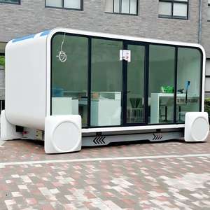 Ventes chaudes Maison portable pour chantier de construction <span class=keywords><strong>Camping</strong></span> 20FT 40FT Cadre en acier galvanisé contemporain Maison extérieure Cabane Apple - Product Image 5