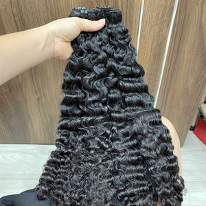 Cheveux bruts doux de luxe Extensions de cheveux humains bouclés birmans à la vapeur vietnamiens vendeurs de cheveux prêts à expédier - Product Image 2