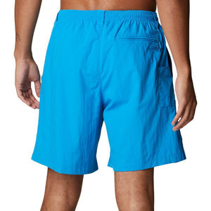 Pantalones cortos informales personalizados al por mayor para hombre 100% nailon poliéster resistente al viento Color sólido cordón sudor cortavientos estilo de punto - Product Image 4