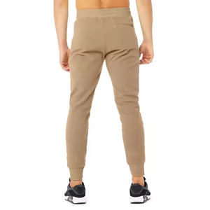 กางเกงวอร์มผ้าฟลีซสเวตเตอร์สำหรับผู้ชายกางเกงวอร์มลำลองสีเทาพิมพ์ลายออกแบบได้ตามต้องการ - Product Image 4