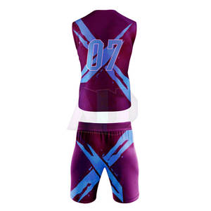 Custom Fit Athletic Apparel 7v7 <b>Compression</b> Uniform Set Breathable Lightweight Durable Stretch Material Perfect for Adult Sports - Product Image 3