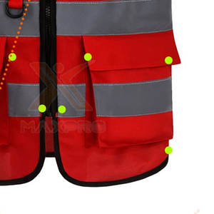 Chaleco Reflectante de Seguridad de Primera Calidad, Nuevo, Cómodo, Ropa de Trabajo, Chaleco Reflectante de Seguridad - Product Image 5