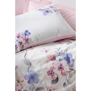 Jayda Pink Double Duvet <b>Cover</b> Set Cotton Box Model with Floral Pattern for Home Use - Product Image 3