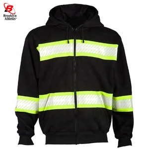 Ropa DE TRABAJO Resistente al fuego Sudadera con capucha de alta visibilidad Estilo de seguridad - Product Image 1