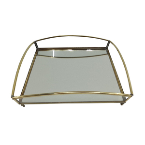 Boîte à bijoux classique de vente chaude en verre et en laiton avec placage d'argent produit personnalisé pour la décoration de mariage en vrac fait à la main - Product Image 5