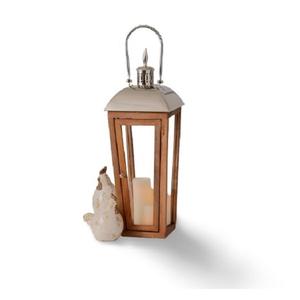 Party Decoration Glass Steel and <b>Wood</b> <b>Lantern</b> Large Size New Stylish Hanging <b>Lantern</b> Antique Customized in Bulk - Product Image 2