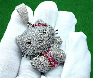 Pendentif en diamant CZ de dessin animé classique indien fabriqué à la main mode unisexe pour les fêtes et événements prix d'usine direct disponible - Product Image 5