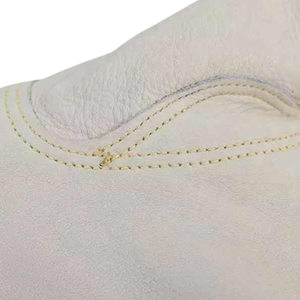 Gants de mécanicien gris jaune avec logo personnalisé, confortables, respirants, légers, gants de sécurité en cuir pour le travail - Product Image 5